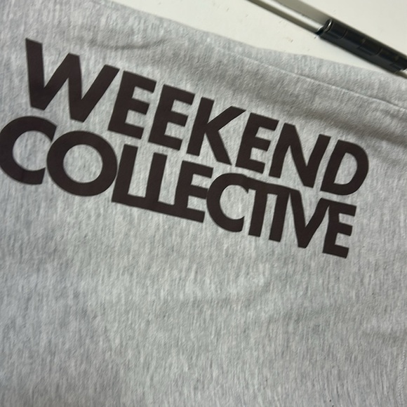 ASOS Gray Weekend Collective Tee - Short Sleeve size 6 crewneck T-shirt - Picture 2 of 6